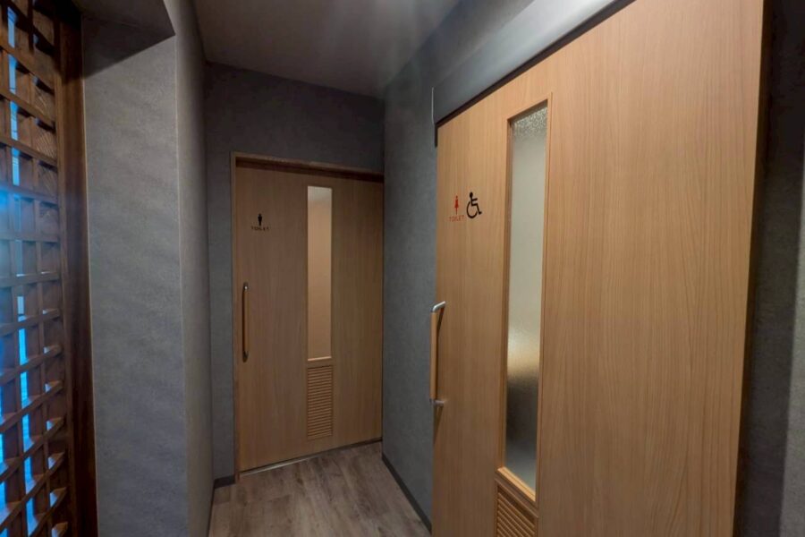 施工事例 車椅子対応トイレへの改修工事。